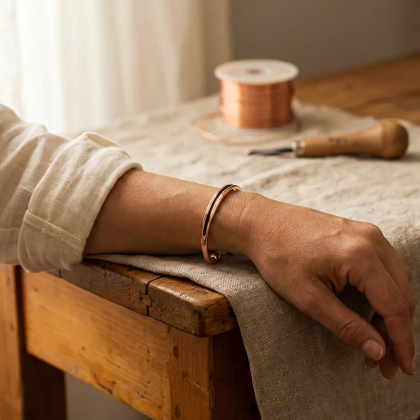 Eternal Vein Copper Bracelet