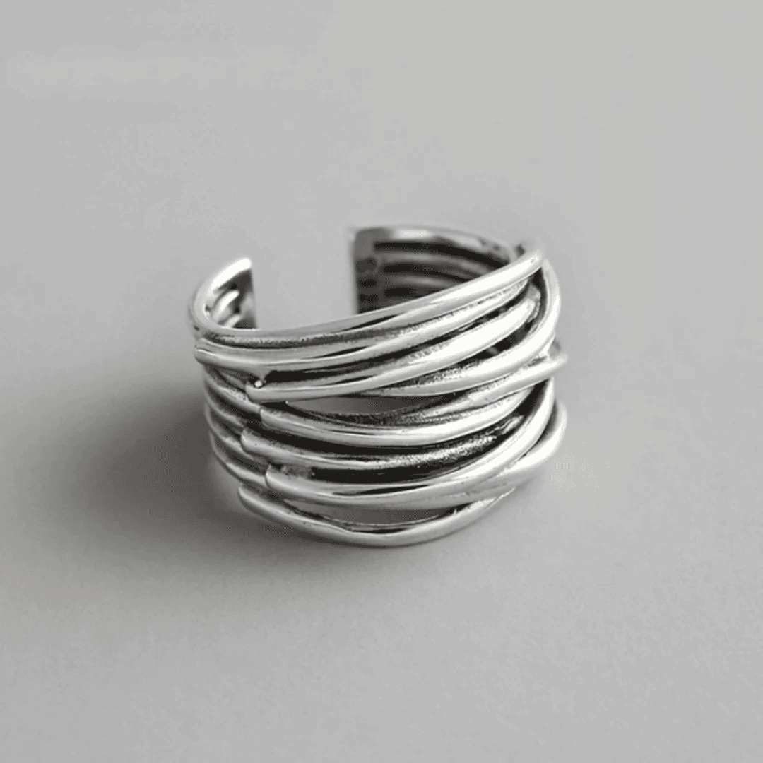 Vintage Double Layer Ring
