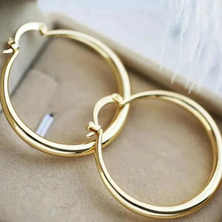 Atelier Gold Hoop Earrings