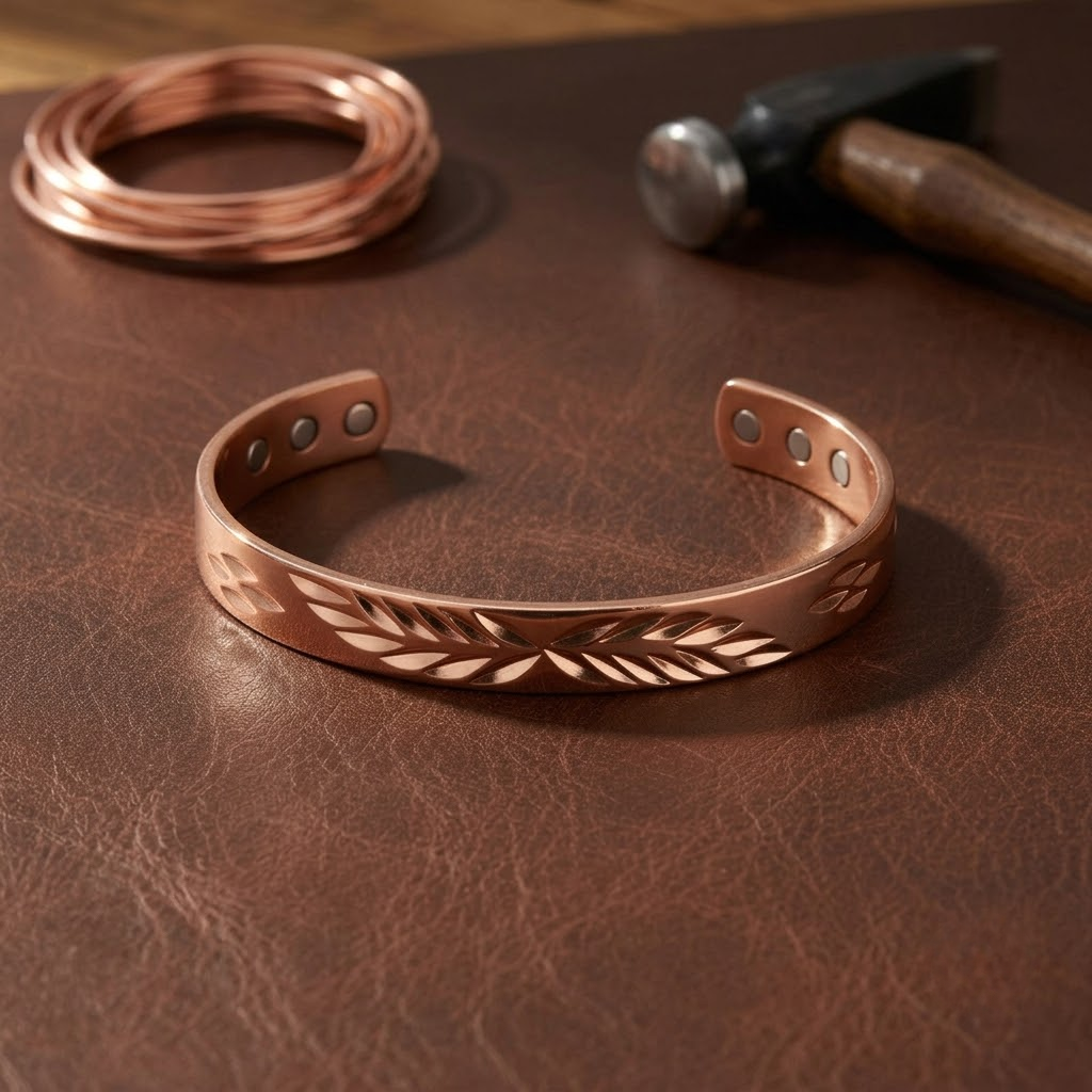 Cascade Lunar Copper Bracelet