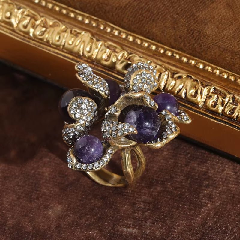 Luxe Pearl Bloom Ring
