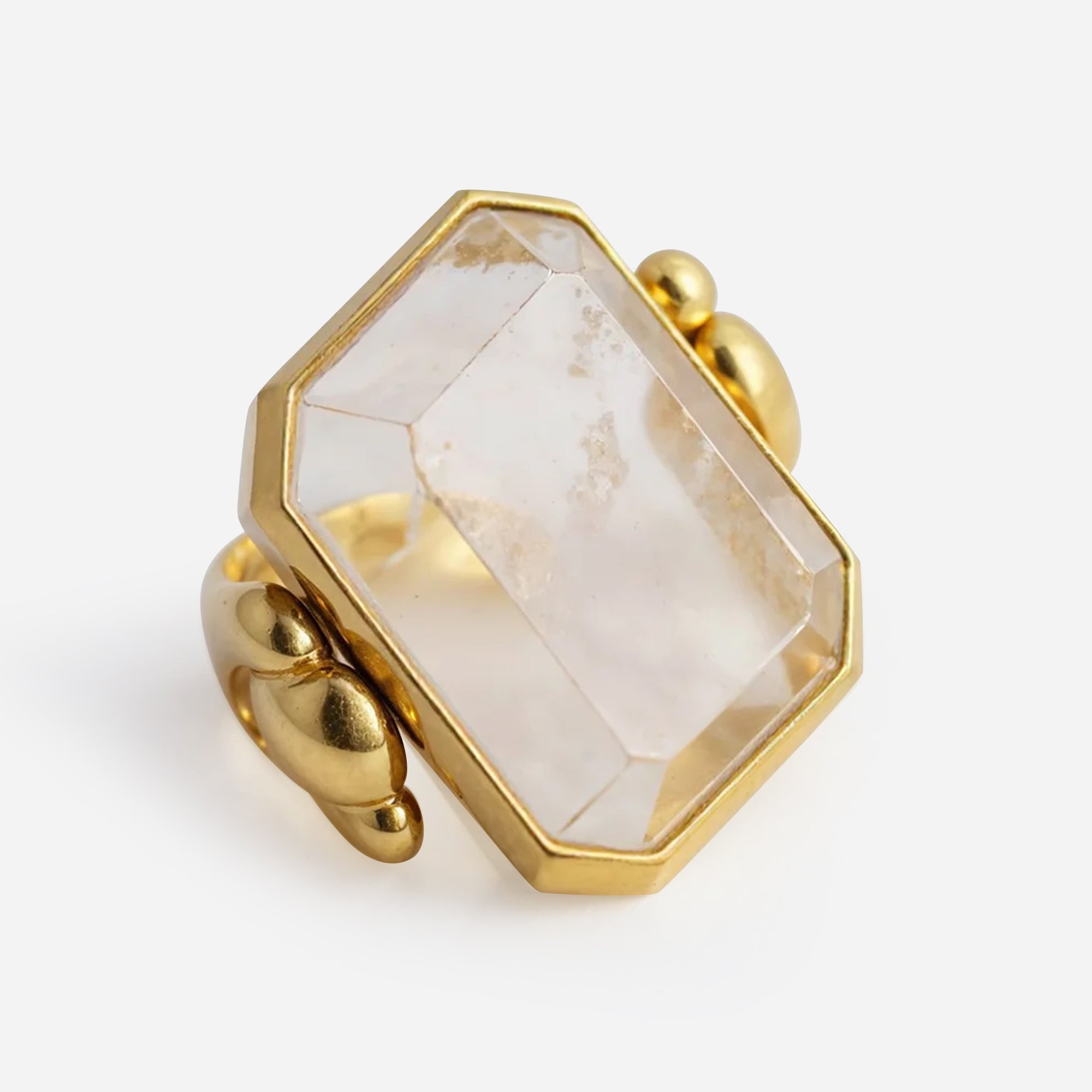 Marique French Vintage Crystal Ring