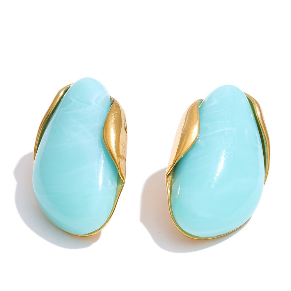 Mono Stone SS Earrings