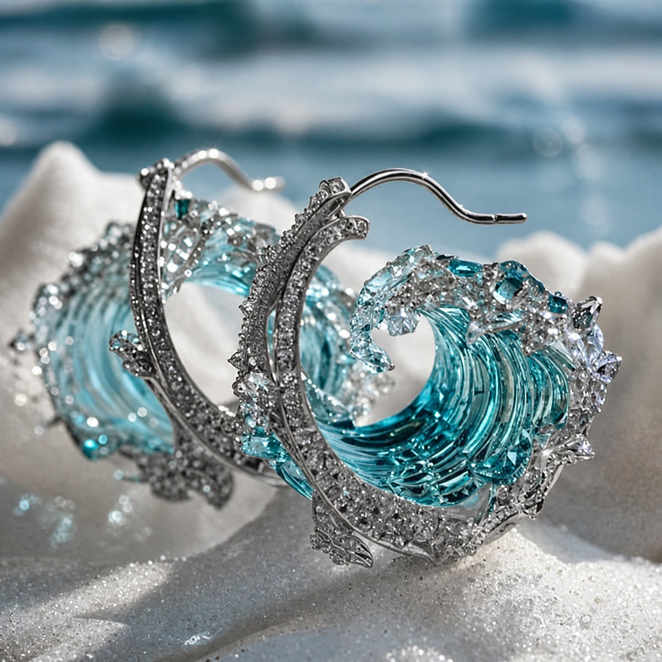 Ocean's Oath Vintage Earrings