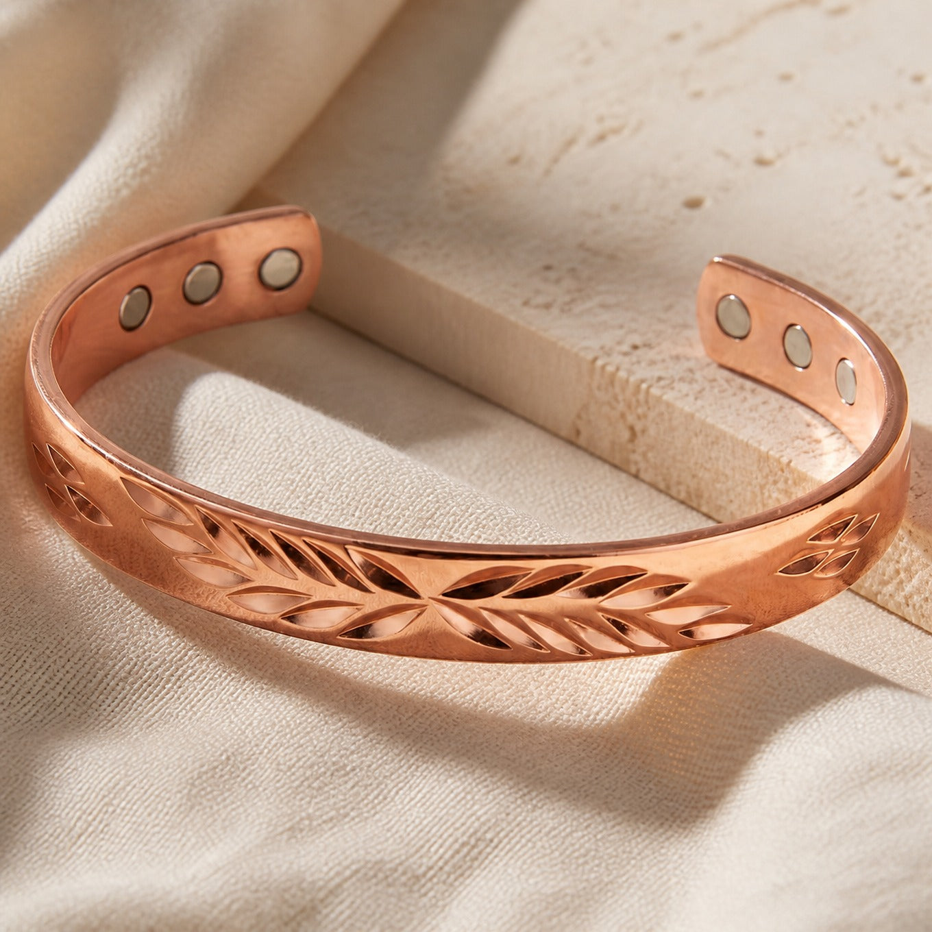 Moonlit Copper Bracelet