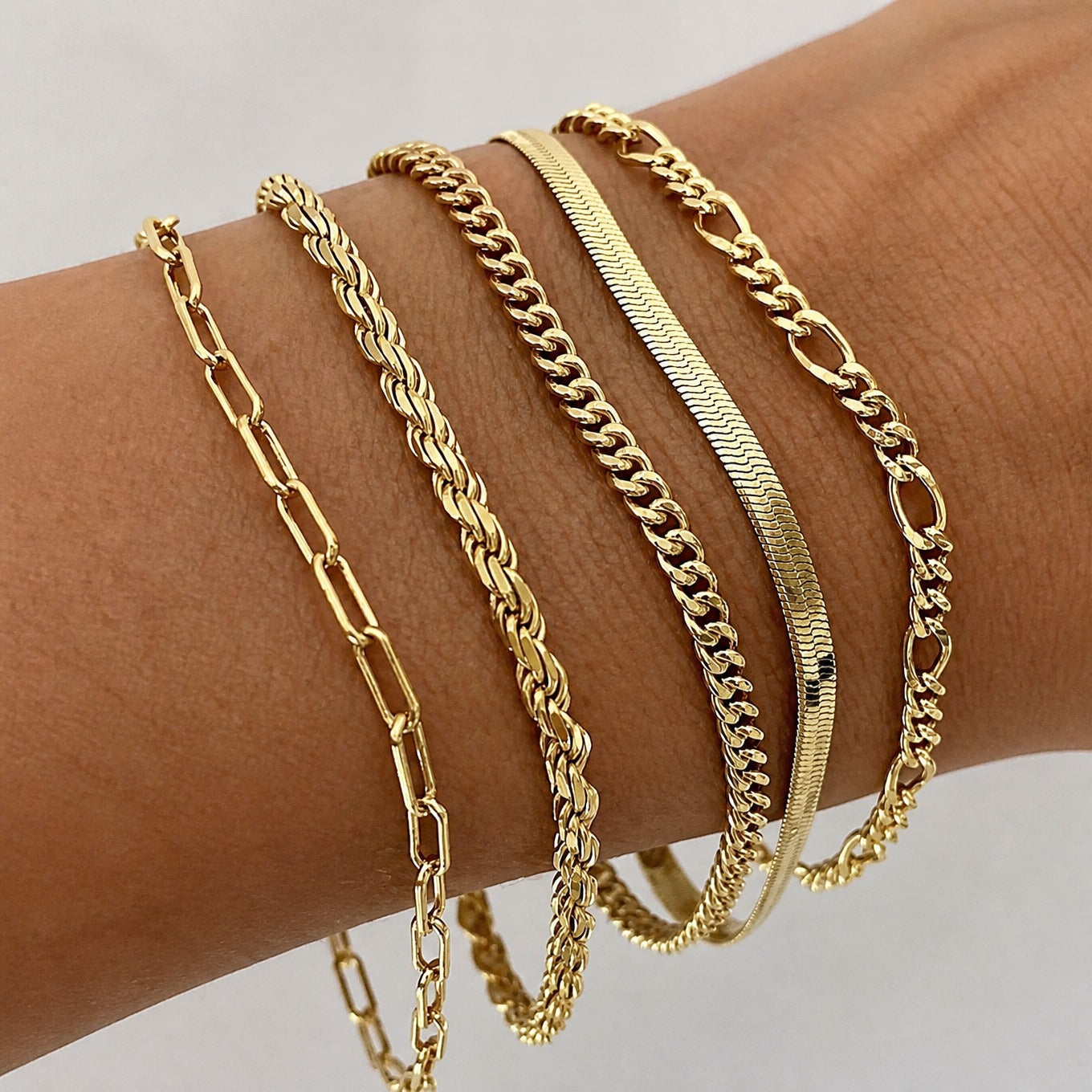 Essential Layered Bracelet Set