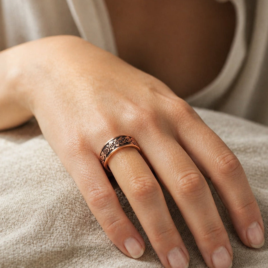 Clag Luxe Copper Ring