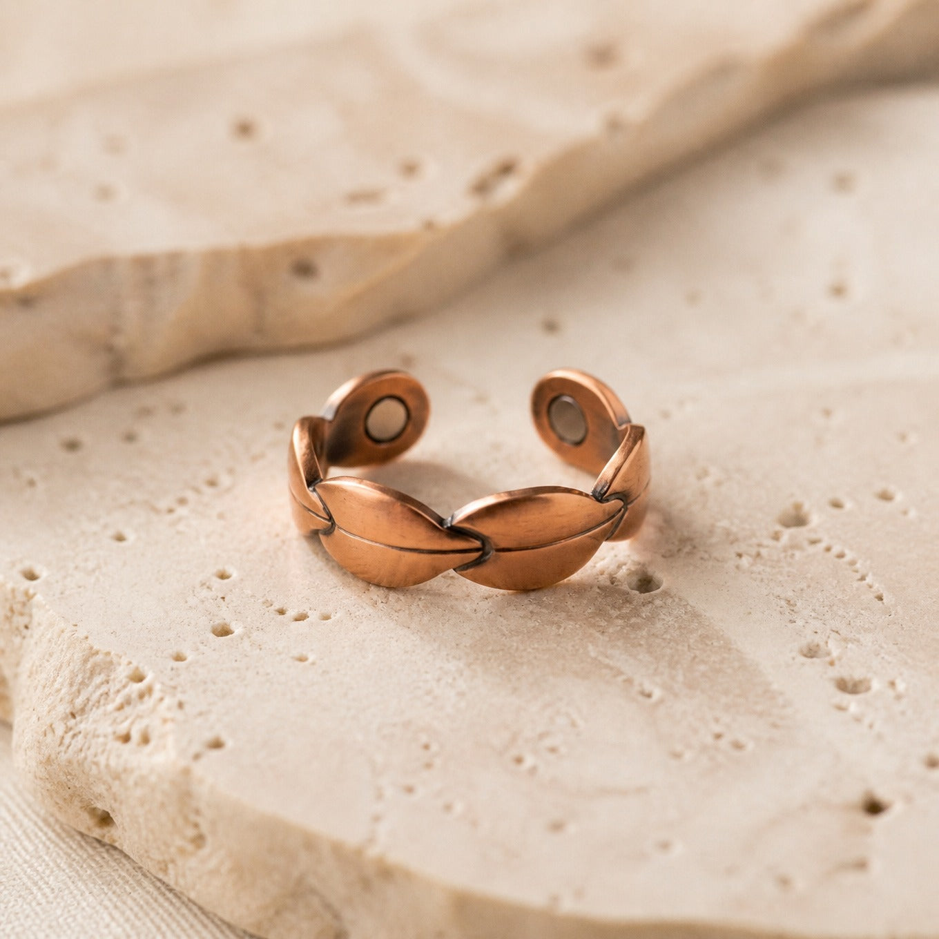 Bound Harmony Copper Ring