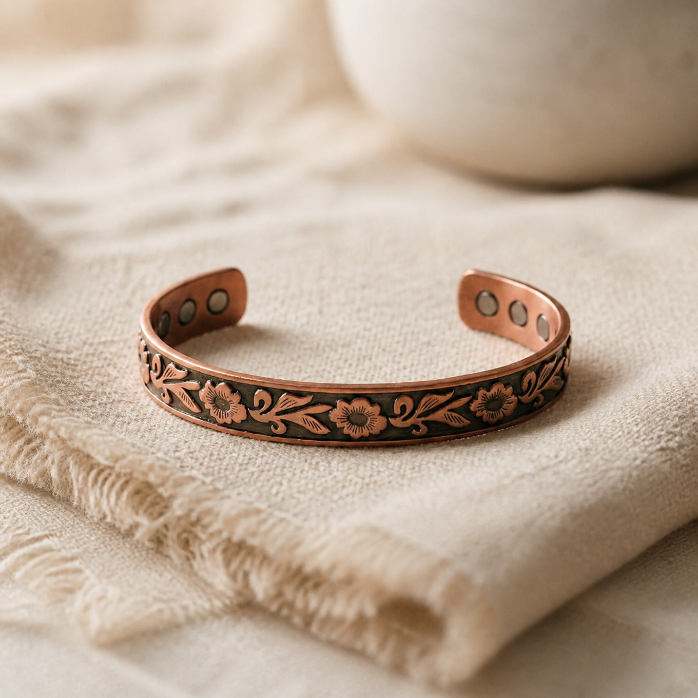 Copper Ivy Vine Bracelet