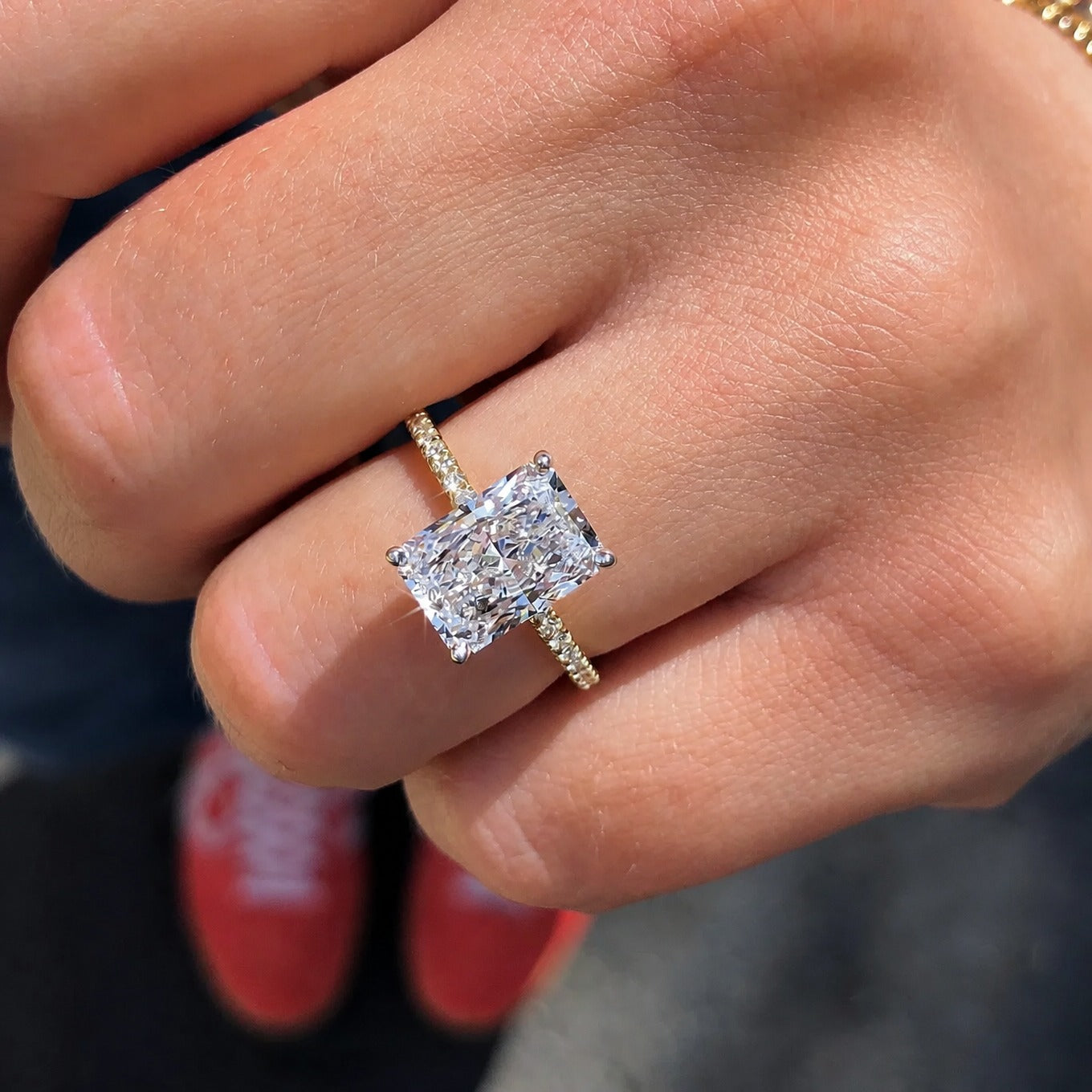 Sovereign Radiant Solitaire Ring