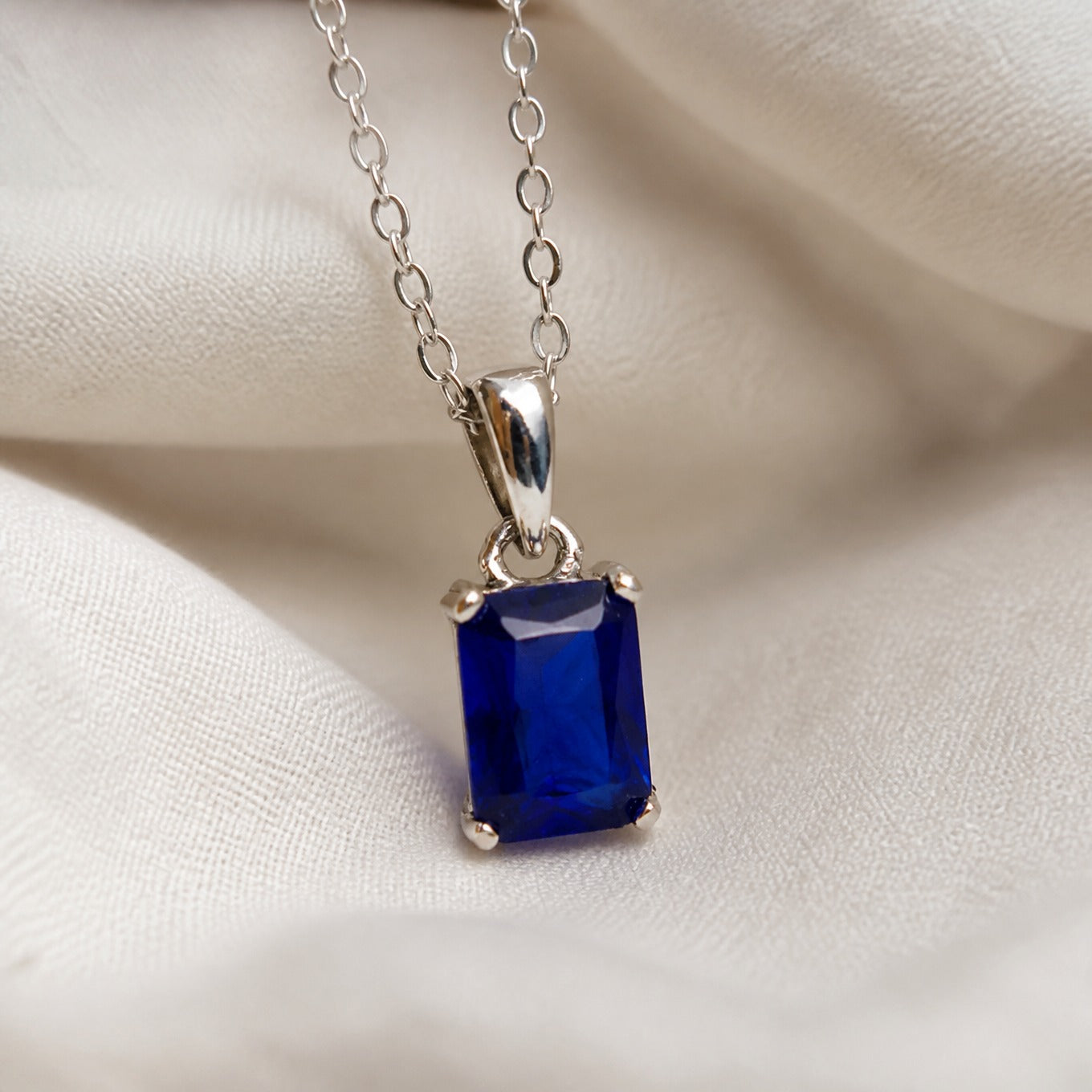 Sapphire Statement Necklace