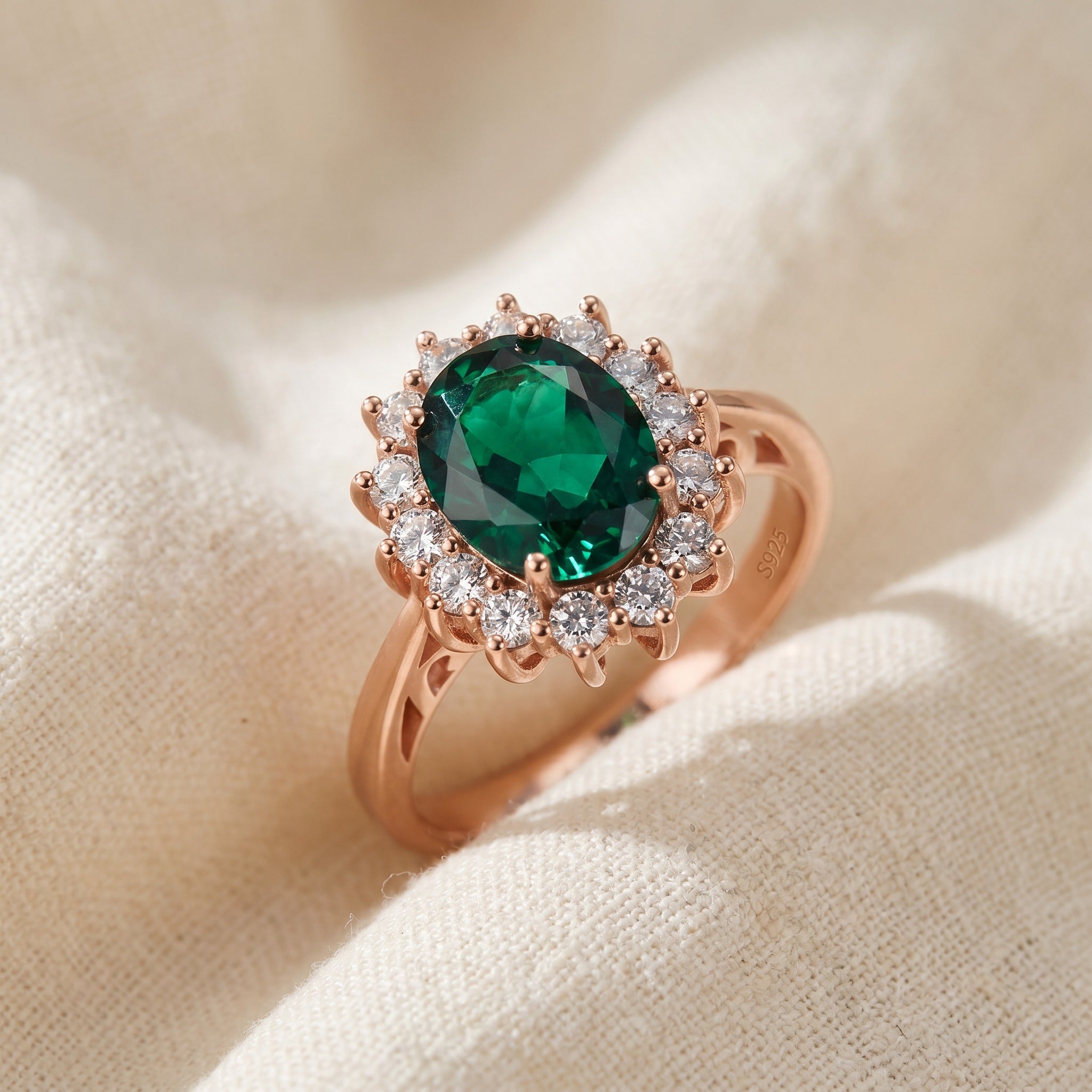Emerald Iconic Beauty Ring