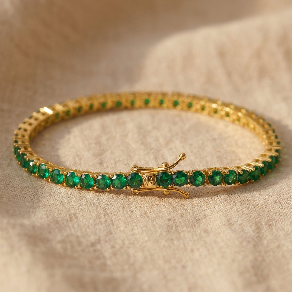 Aliona Virelli Emerald Bracelet