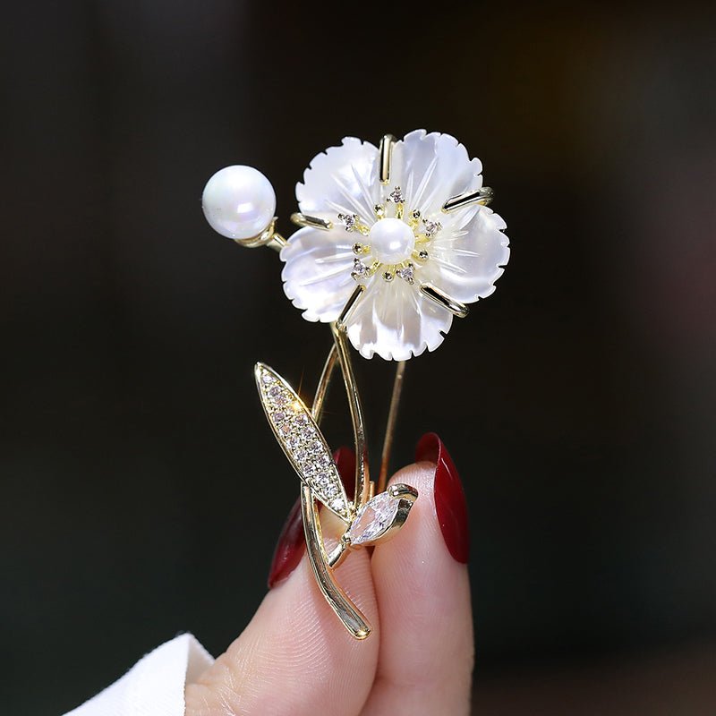 Pearl Blossom Brooch