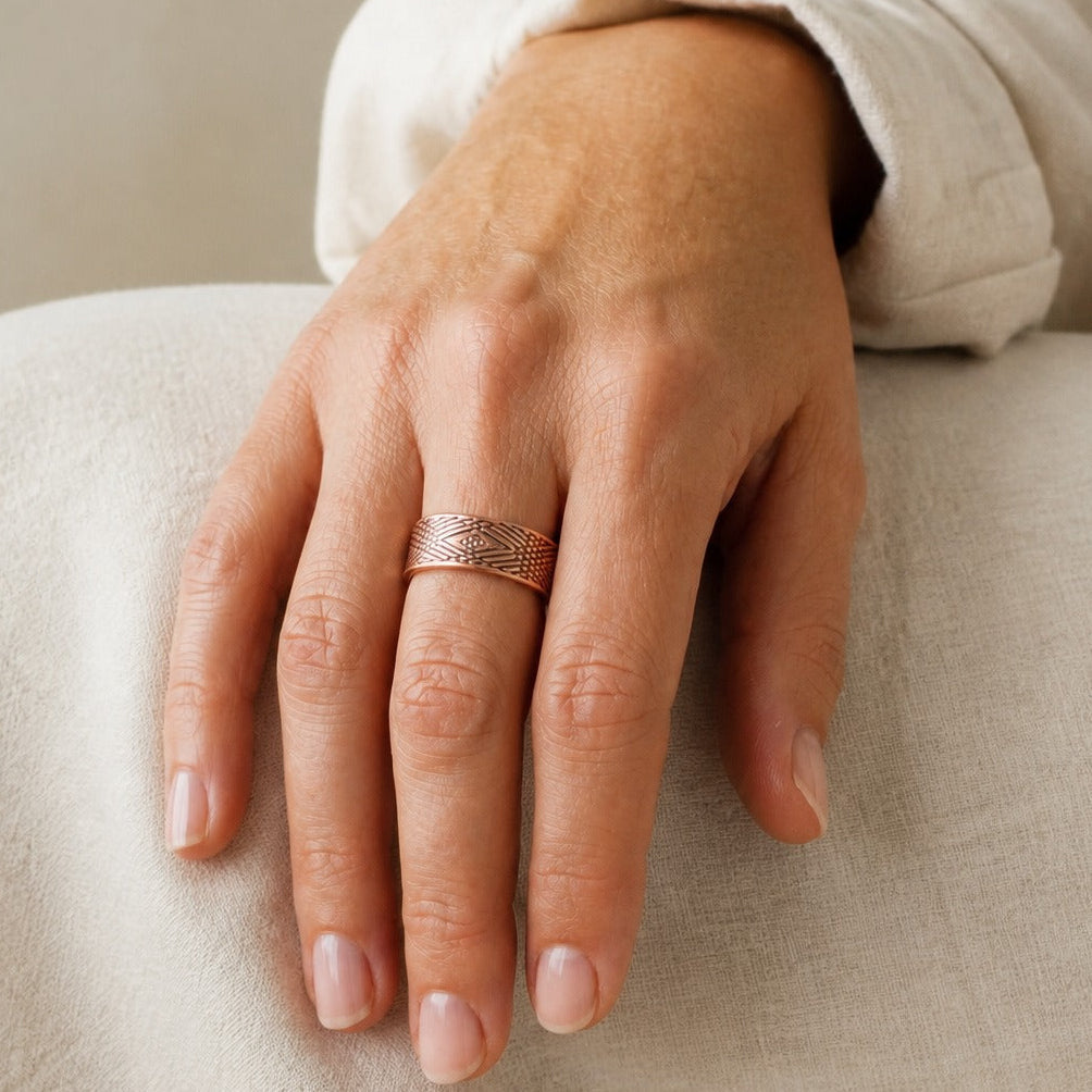 Holt Elegance Copper Ring
