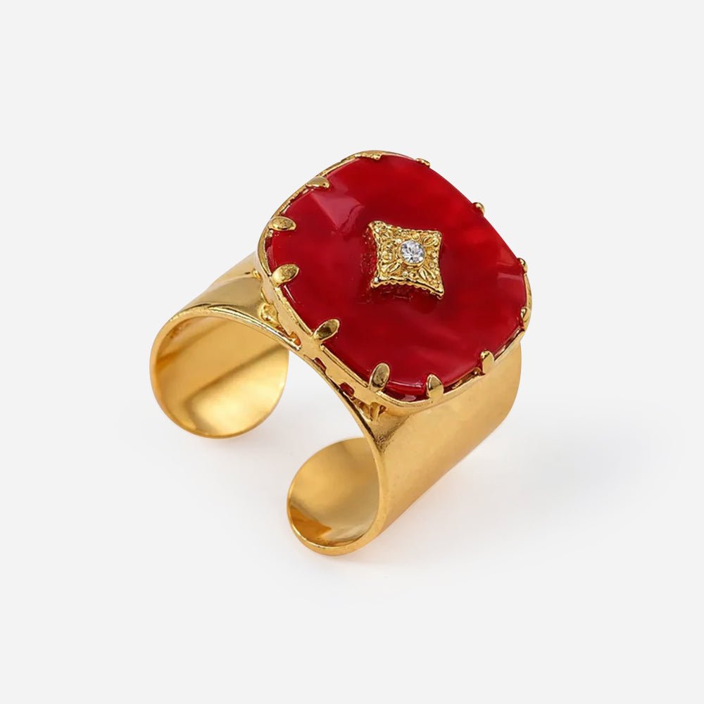 RubyRogue Statement Ring
