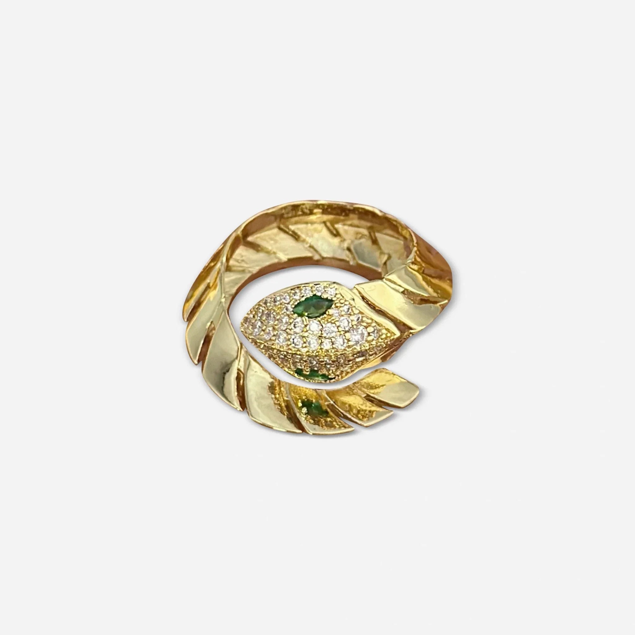 Serpent Embrace Ring
