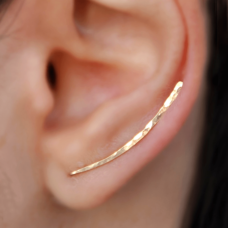 Handmade U Shaped Clip Earrings