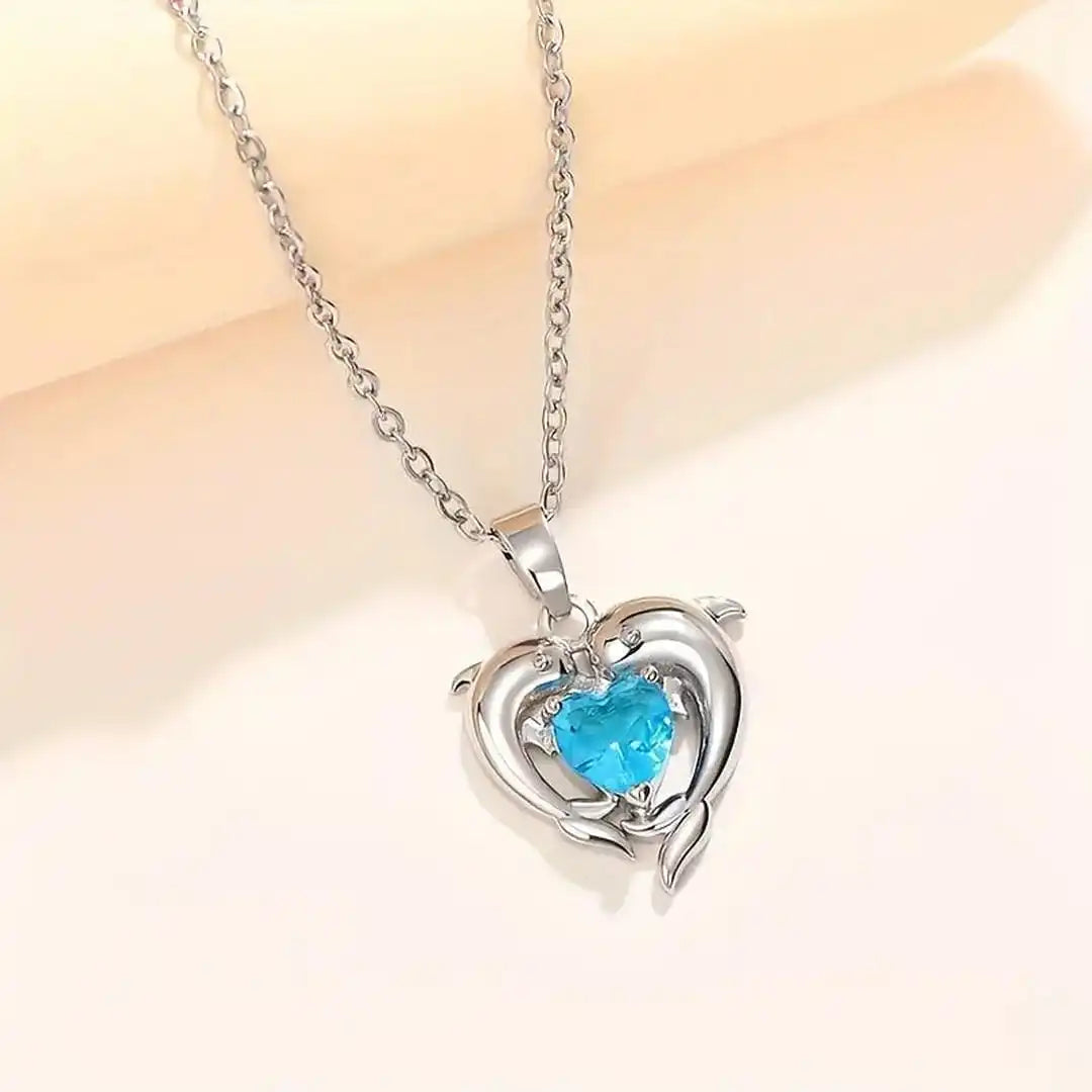 Versatile Oceanheart Twins Necklace