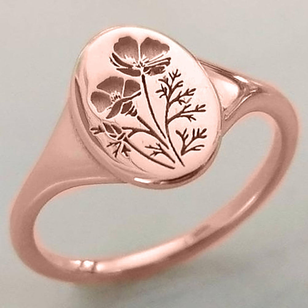 Nature Inspired Grace Ring