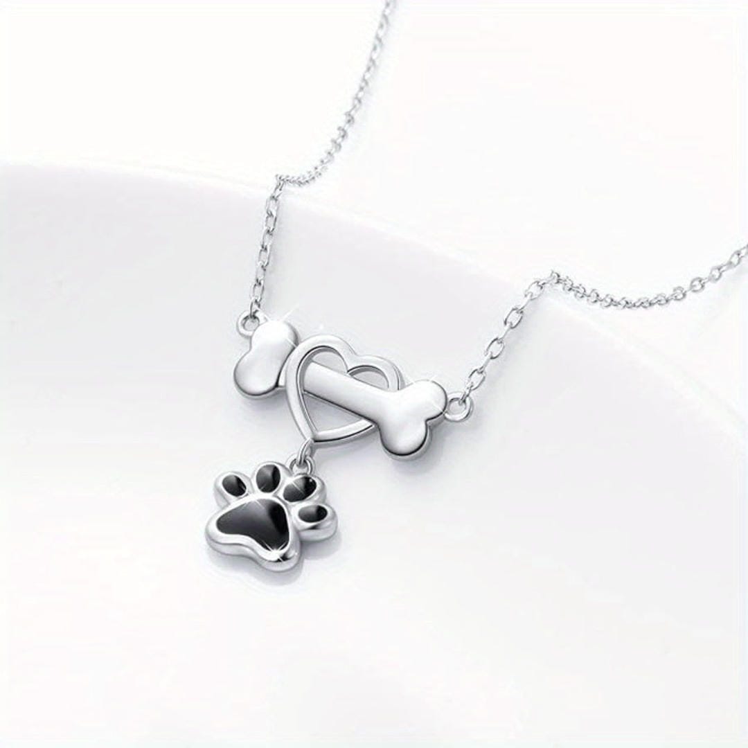 Silver Best Friend Heart Pendant Necklace
