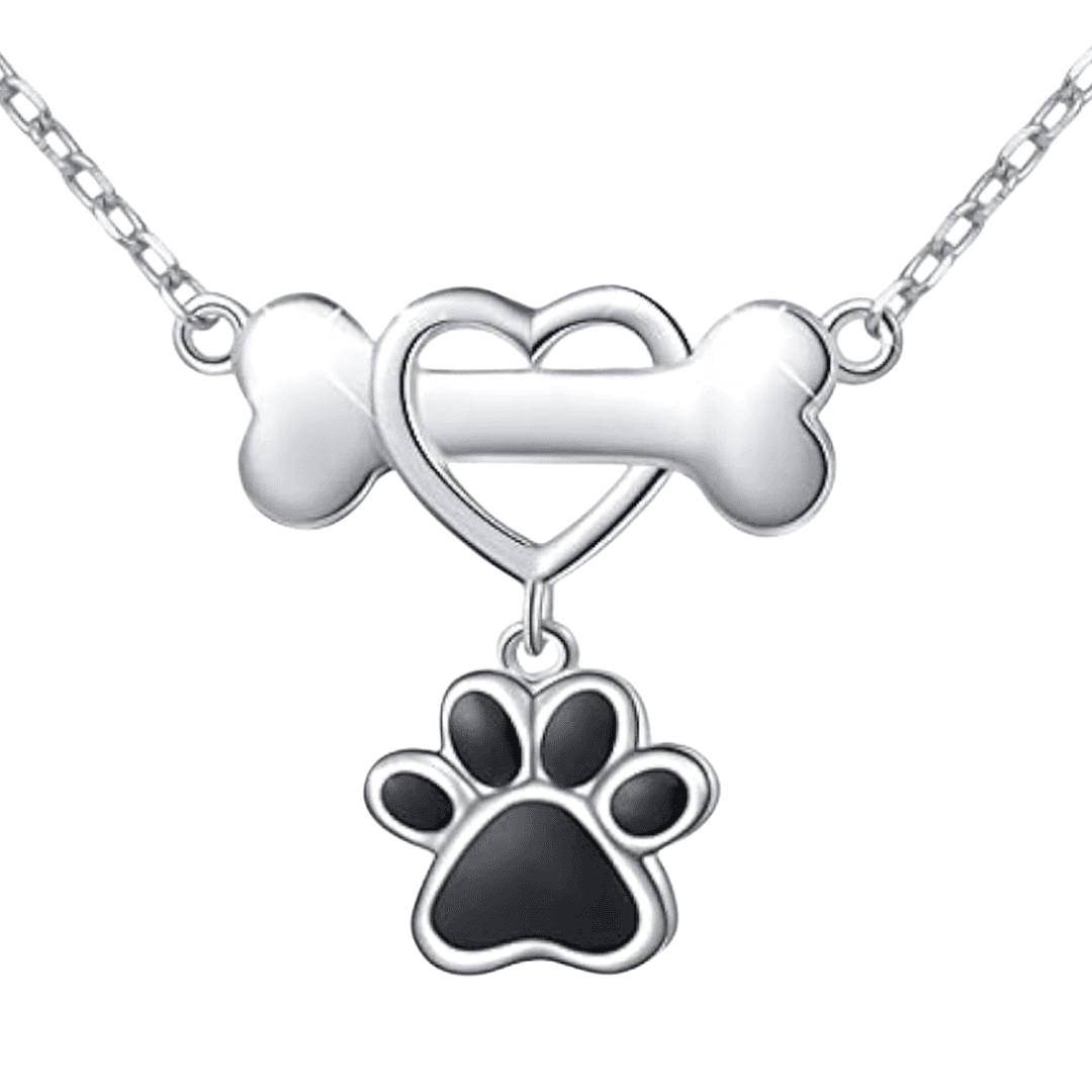 Silver Best Friend Heart Pendant Necklace