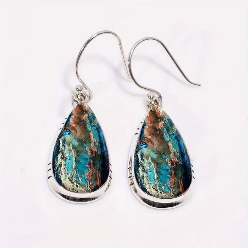 Radiant Turquoise Boho Earrings