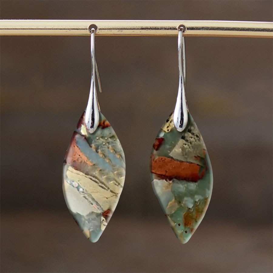 Vintage Bohemian Turquoise Earrings