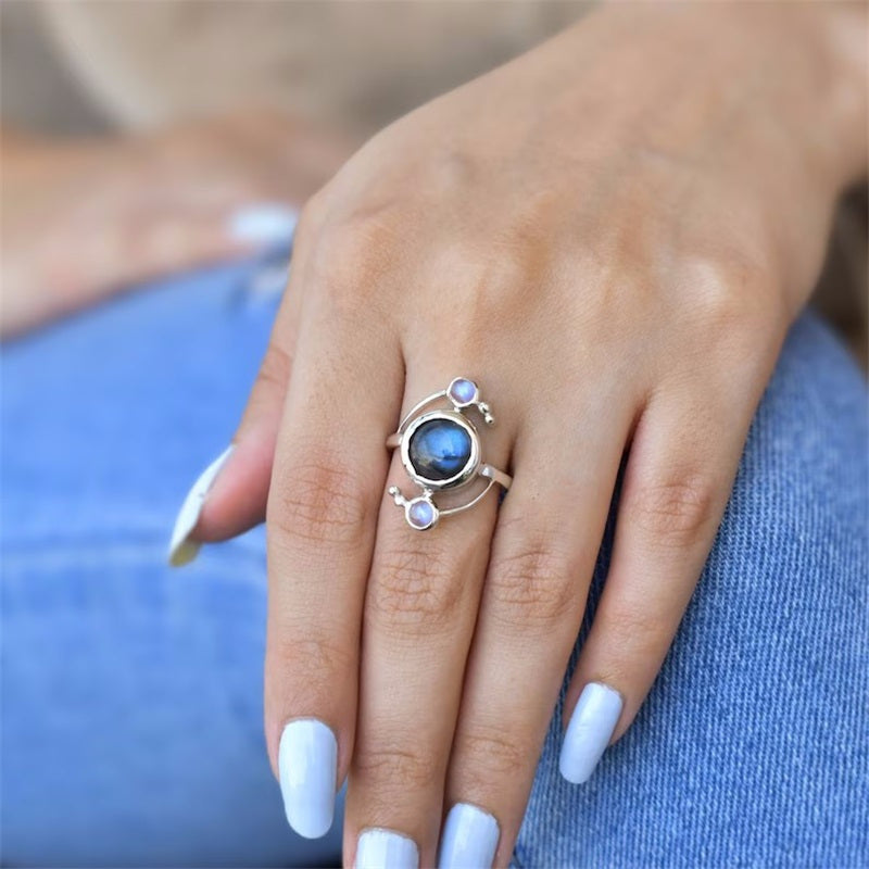 French Style Inlaid Banquet Ring