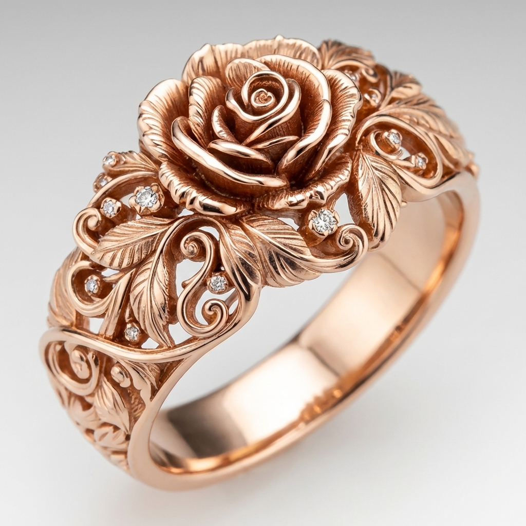 Classic Rose Gold Ring