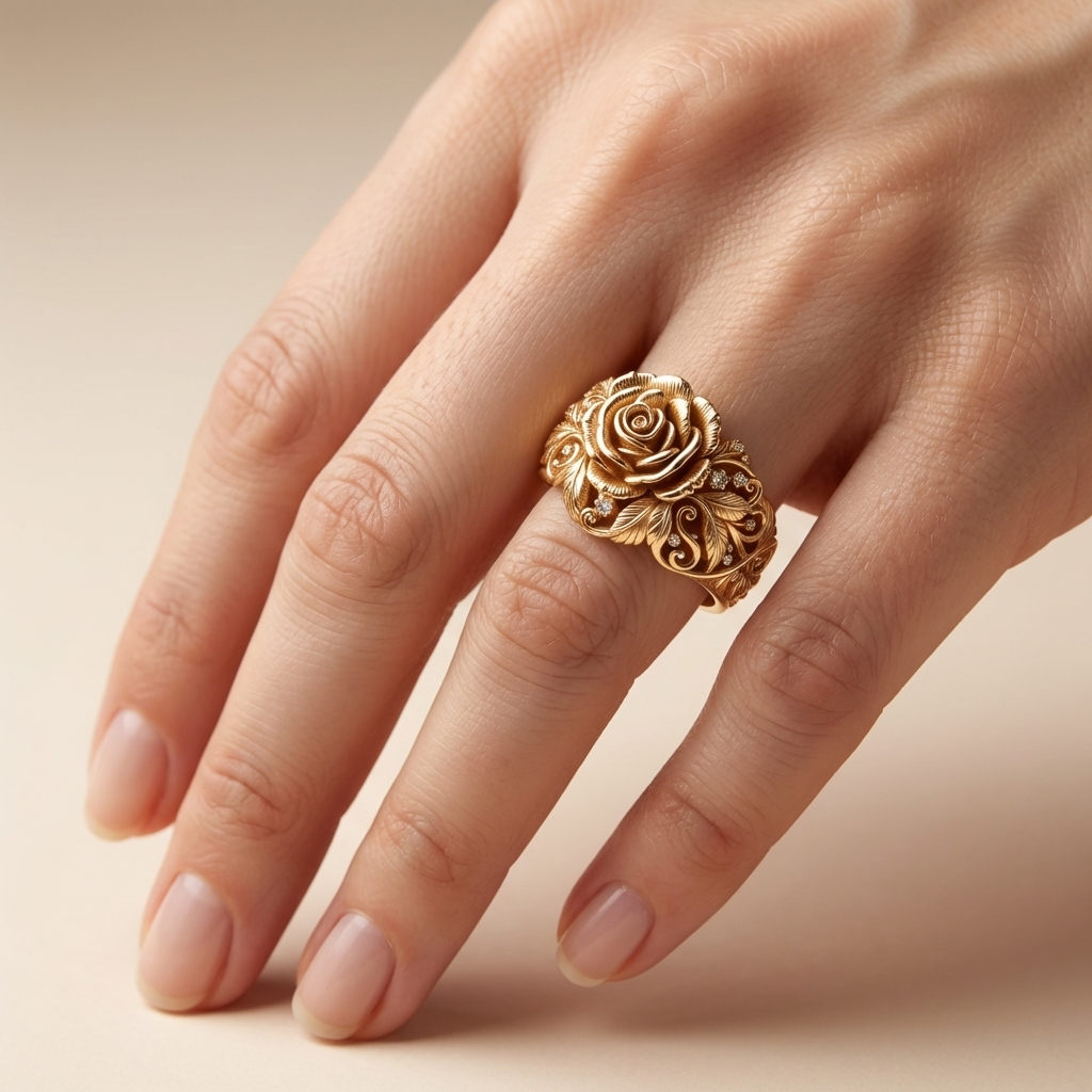 Classic Rose Gold Ring