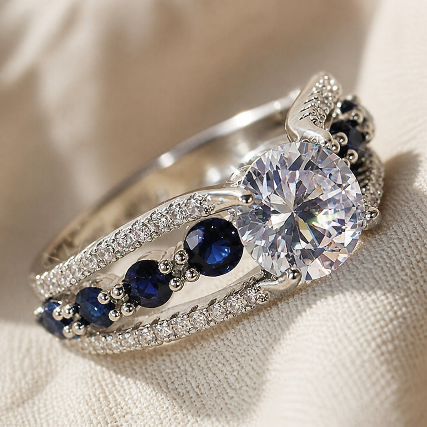 Signature Sapphire Statement Ring