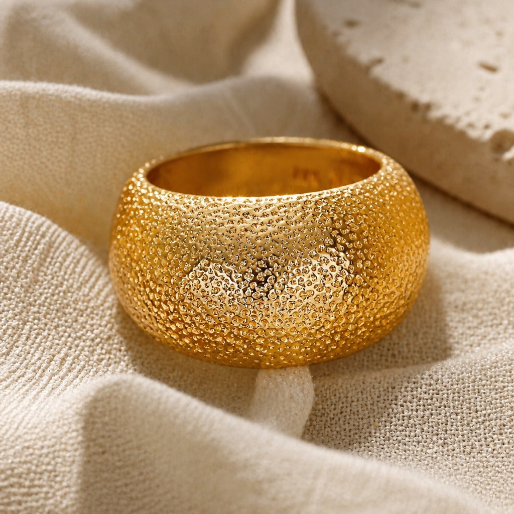 Dynasty Gold Dome Ring