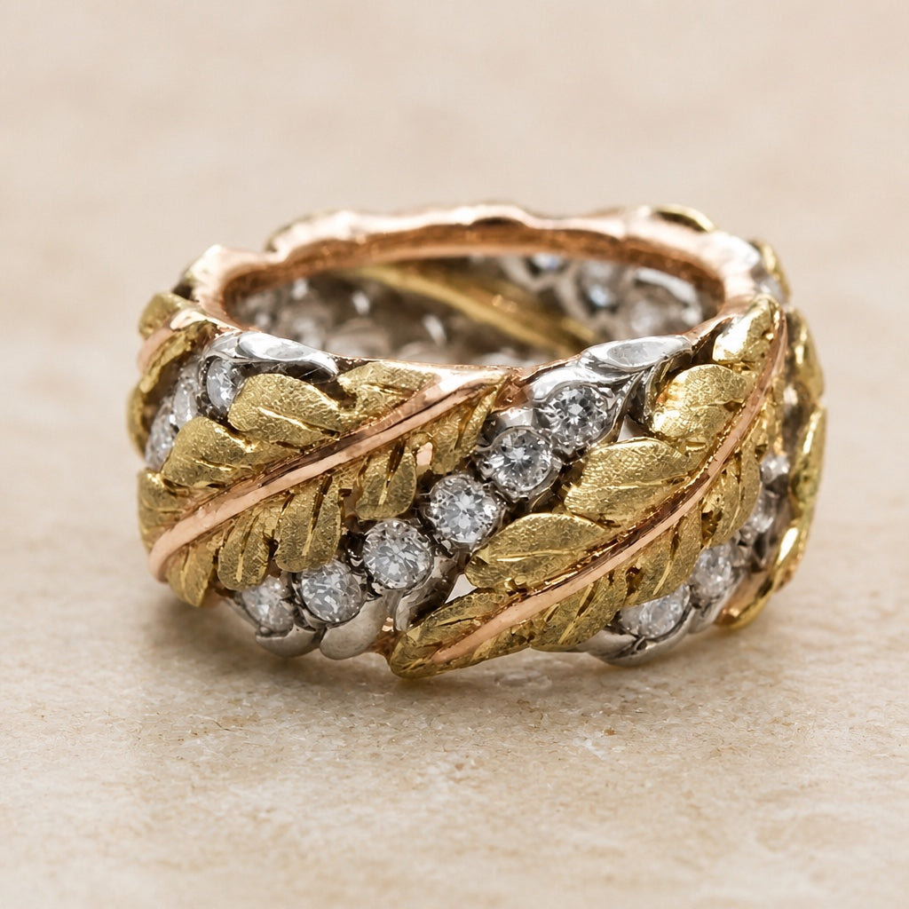 Majestic Gold Diamond Ring