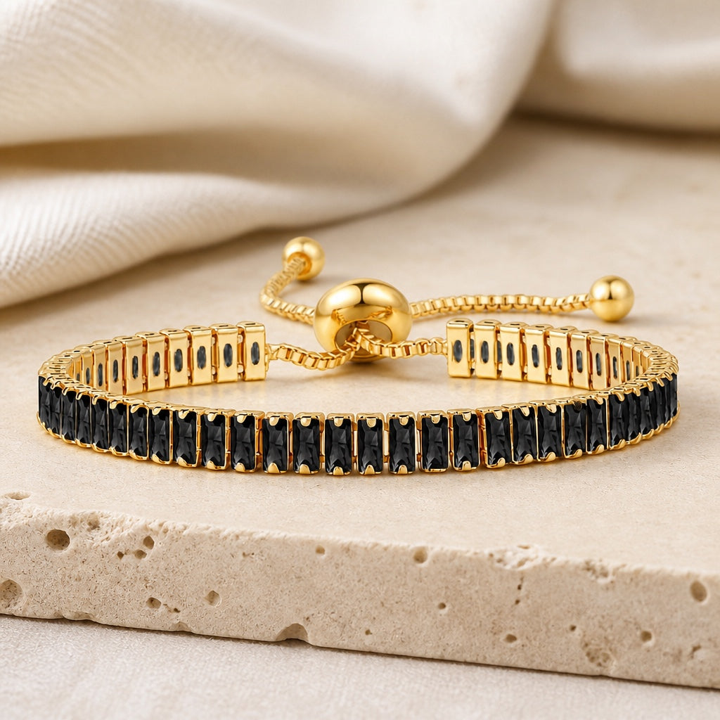 Refined Zirconia Tennis Bracelet