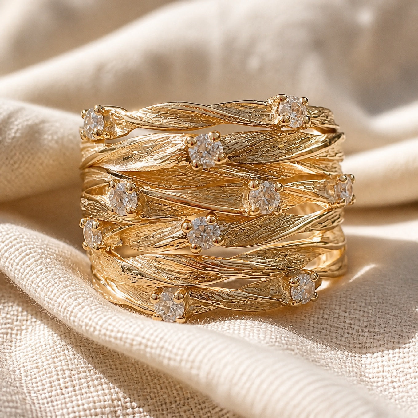 Elite Hyperbole Wide Ring