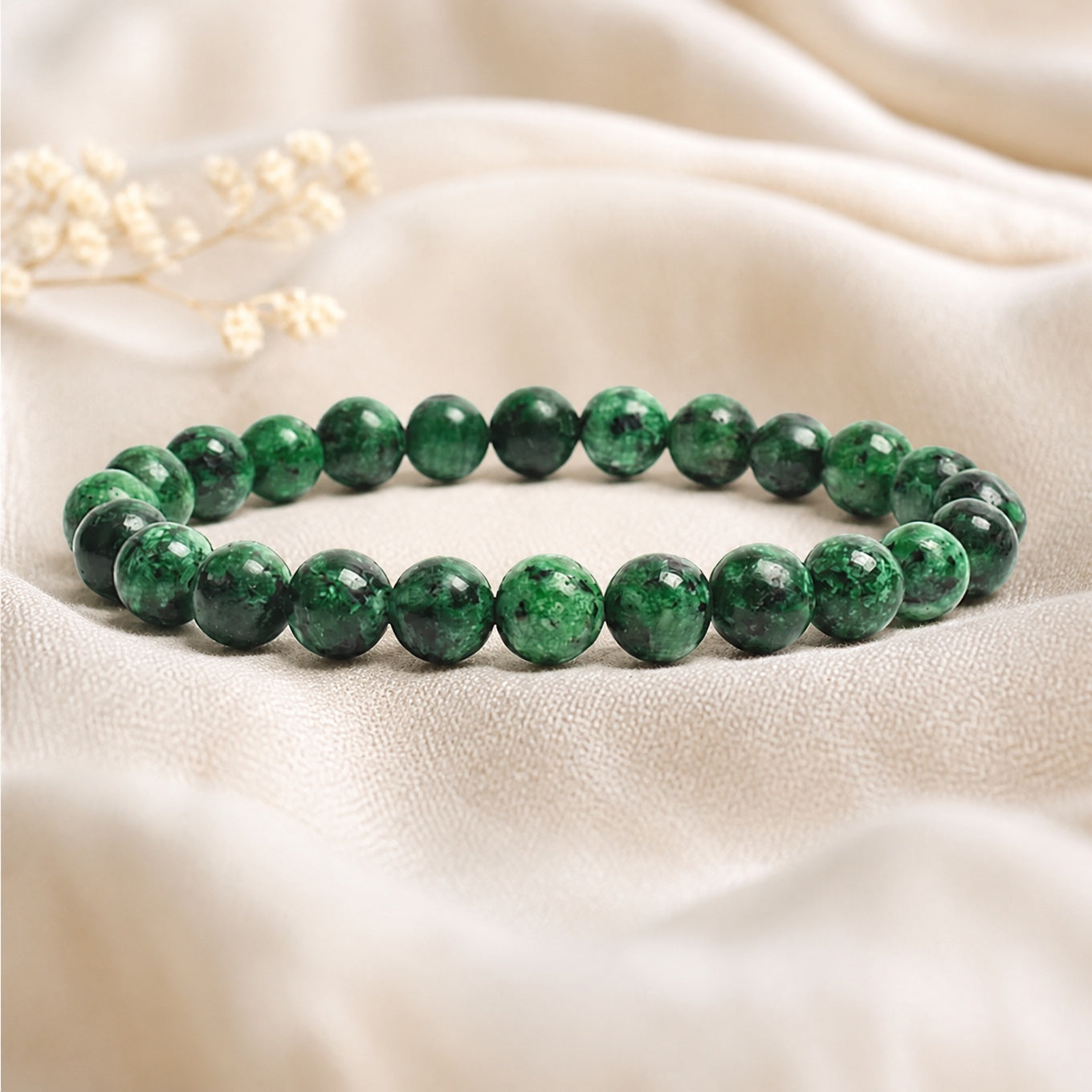 Sphere Bead Elastic Bracelet