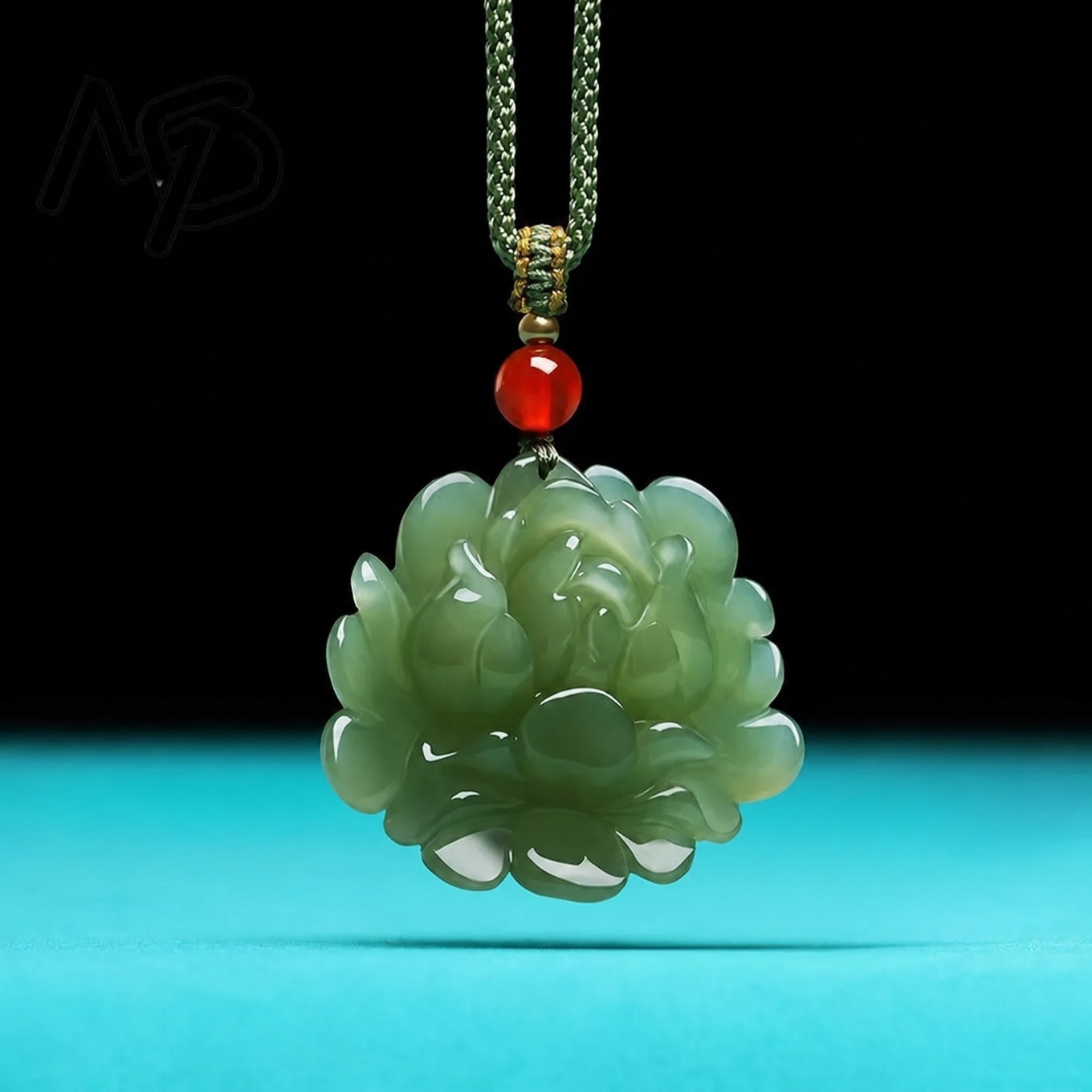 Lotus Flower Charm Necklace