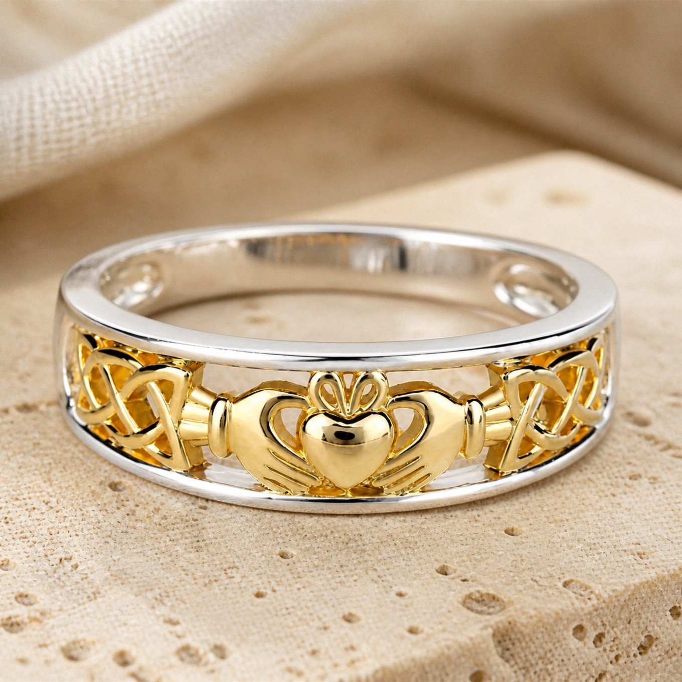 Retro Love Kelada Promise Ring