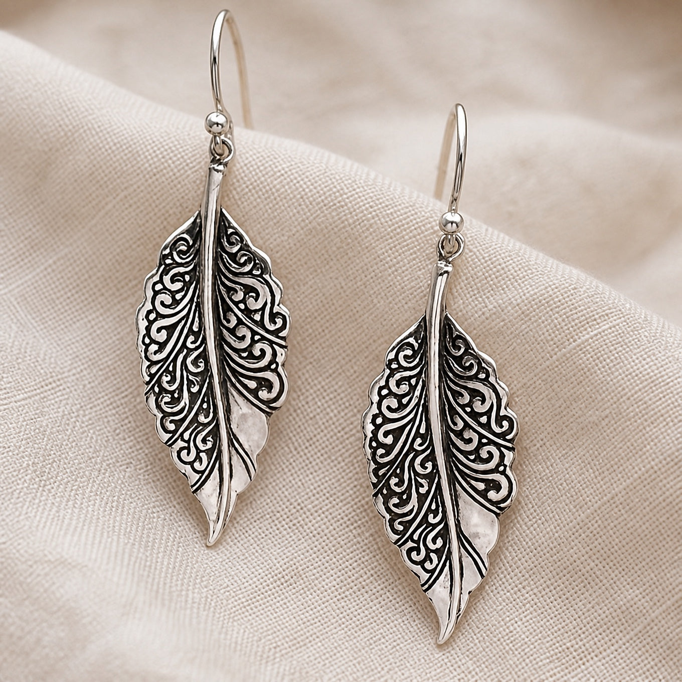 Exquisite Bohemian Leaf Earrings