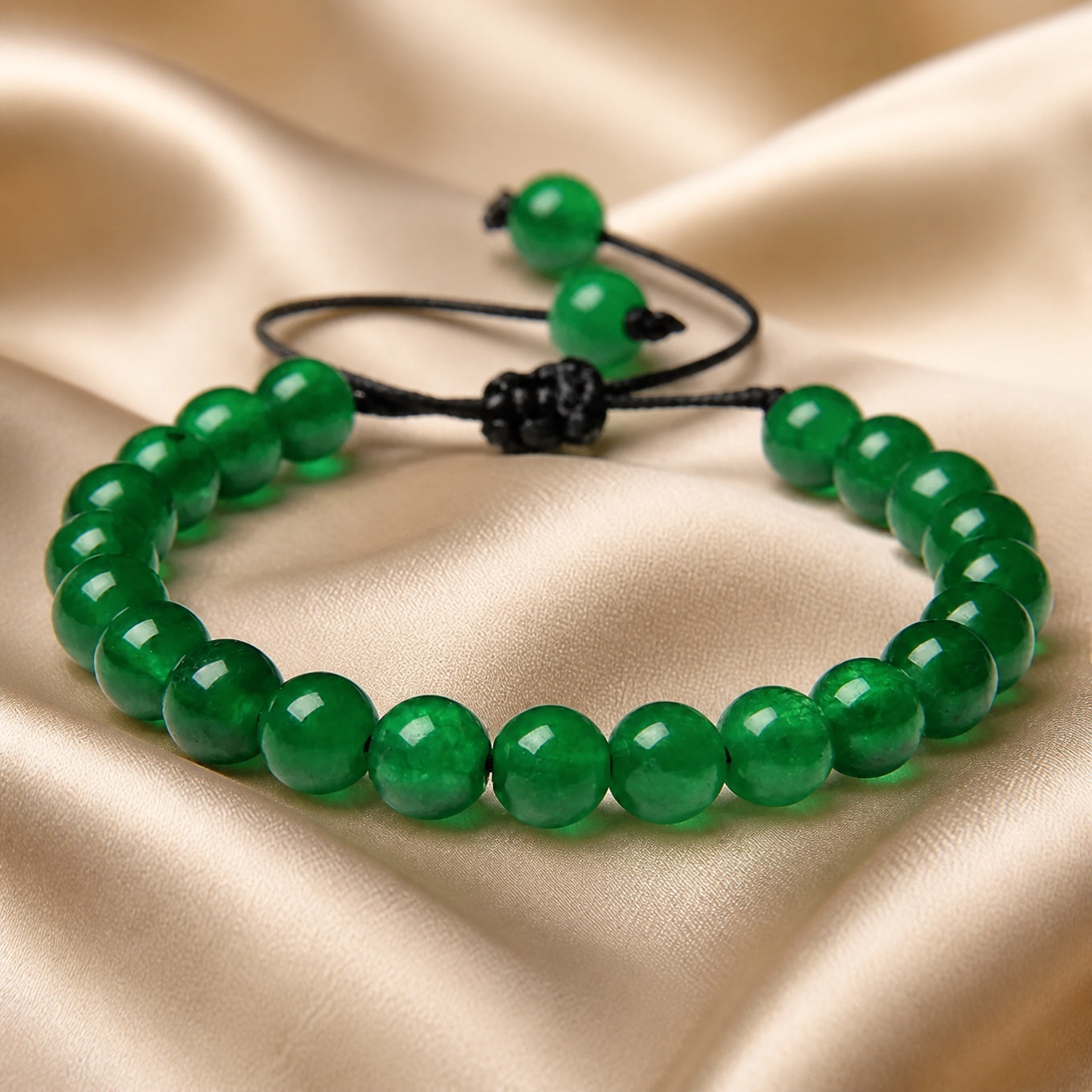 Minimalist Beaded Cord Bracelet