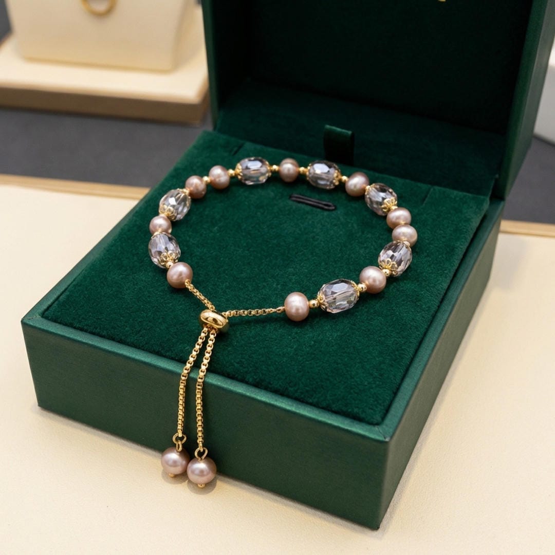 Luna Bead Adjustable Bracelet