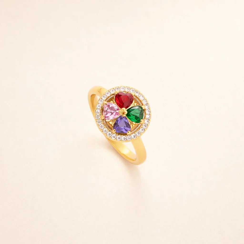 Spinning Heart Glow Ring