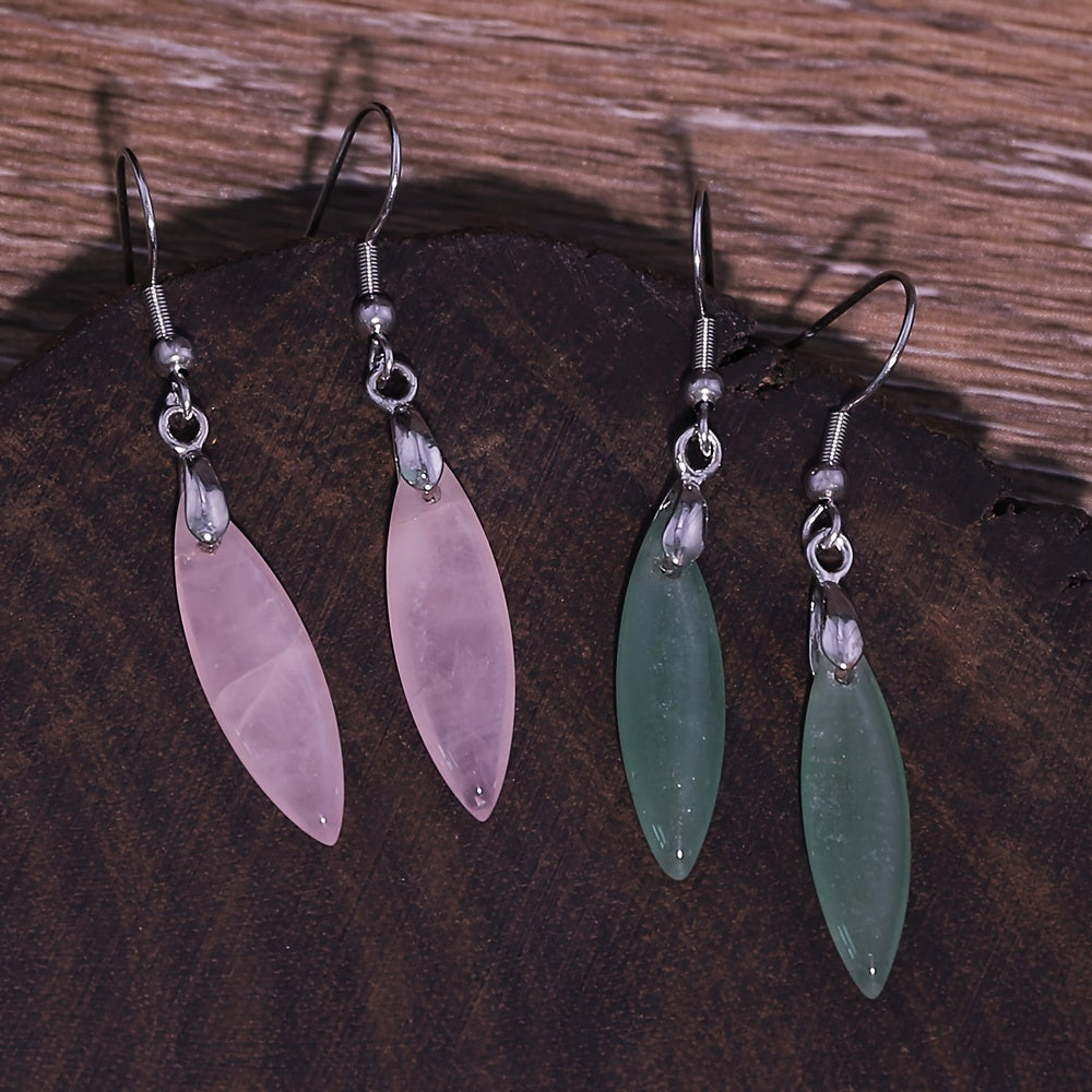 Graceful Water Drop Dangle Earrings