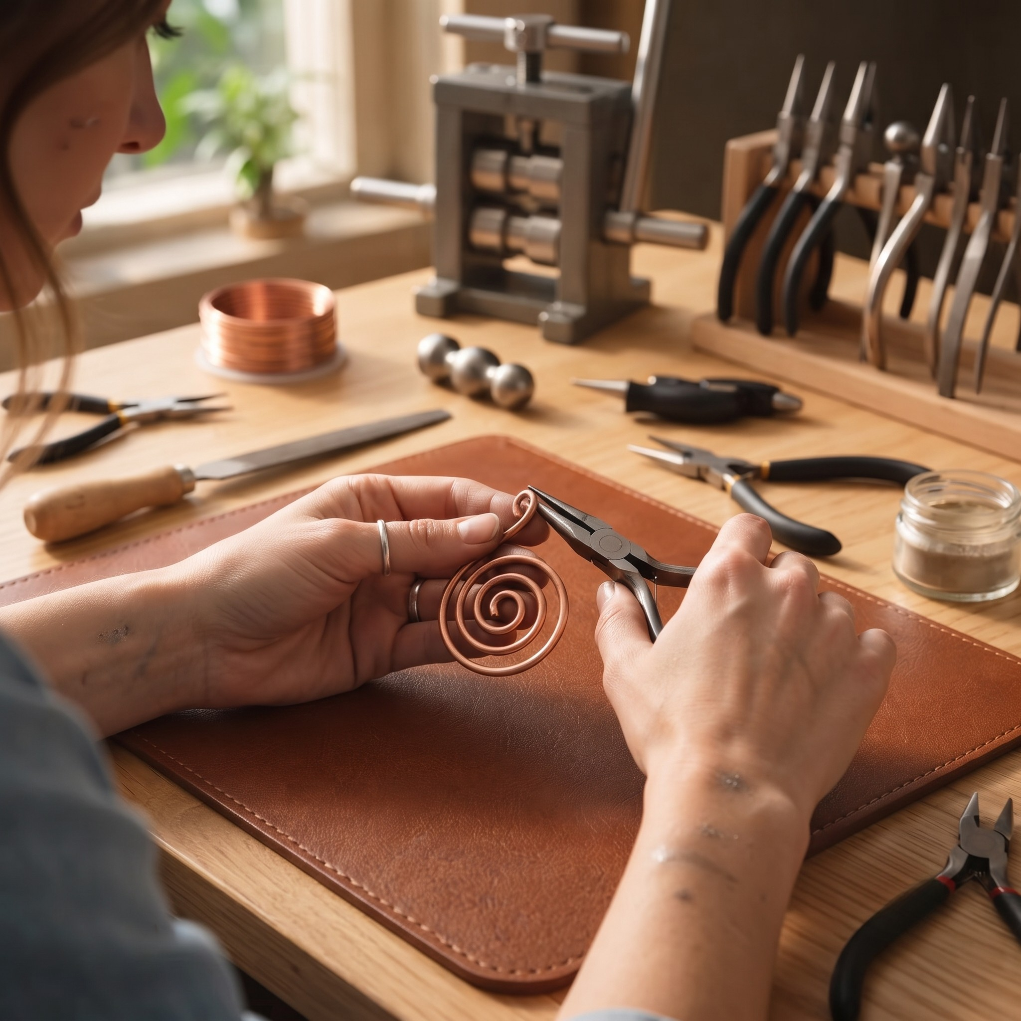Butte Copper Necklace