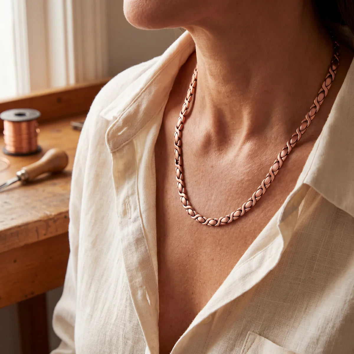 Cedar Nova Copper Necklace