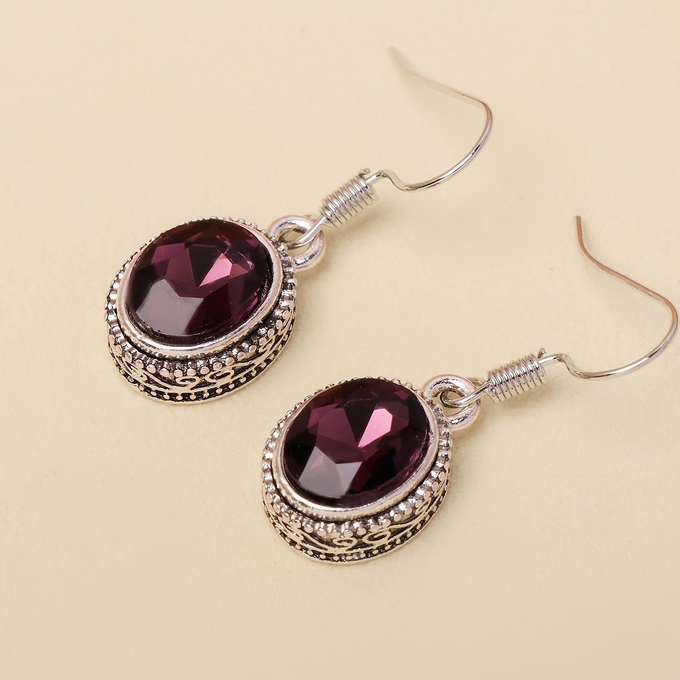Opulent Oval Pearl Sterling Earrings