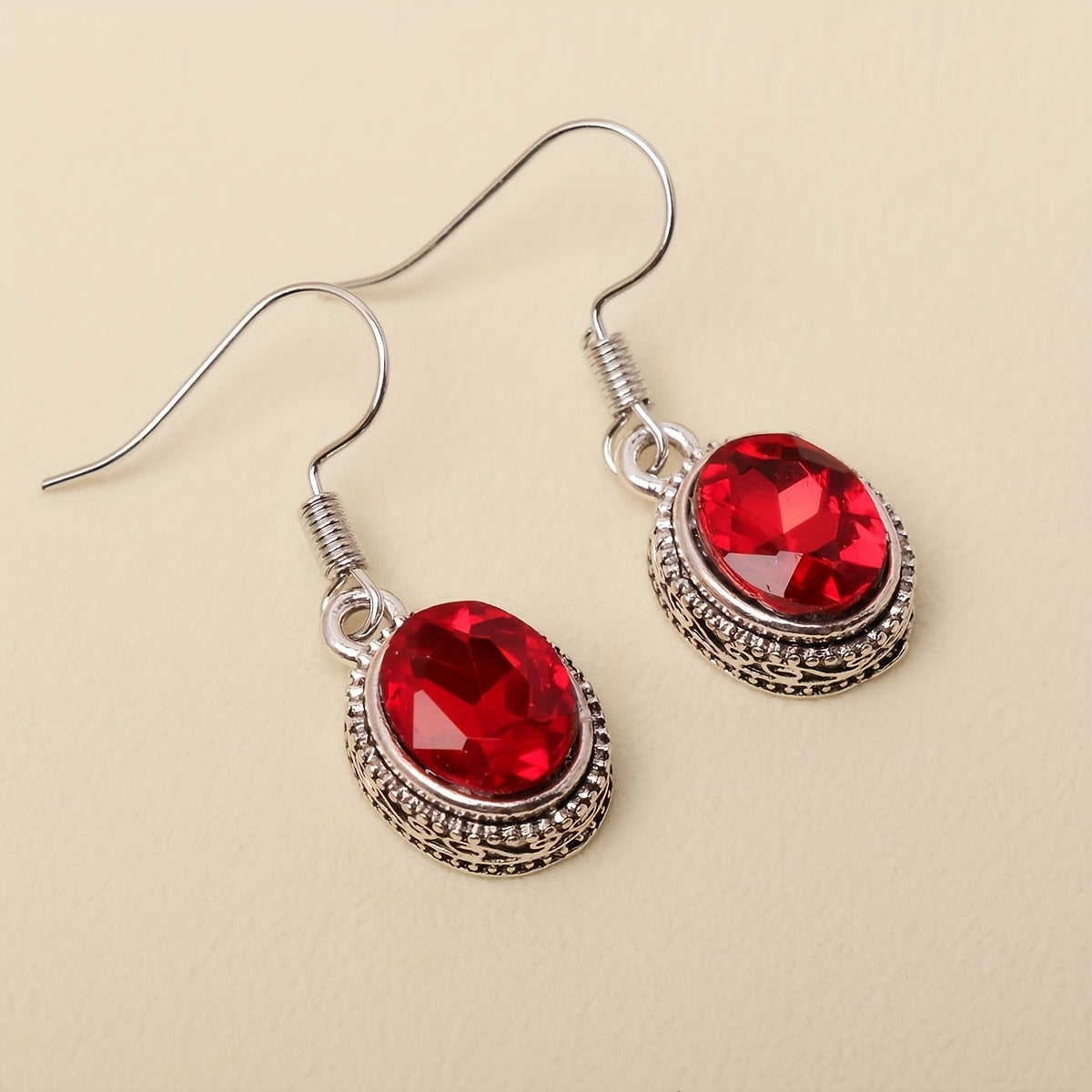 Opulent Oval Pearl Sterling Earrings