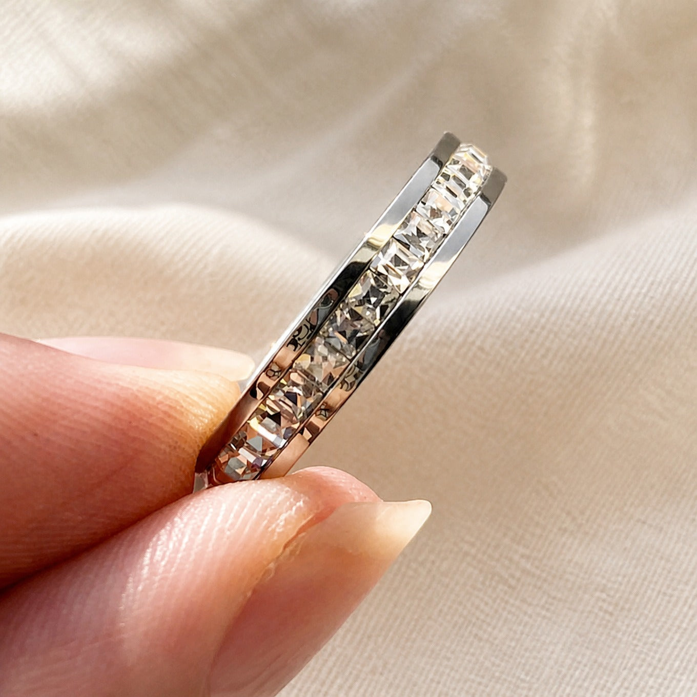 Prestige Zircon Eternity Ring