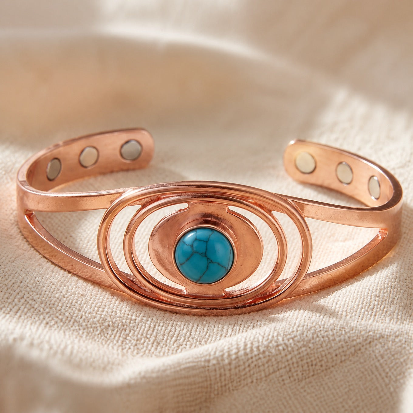 Nature's Grace Copper Bracelet